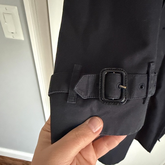 Burberry Navy 2 in 1  Trench Coat Size Large (42 USA, 52 European) - Picture 5 of 12